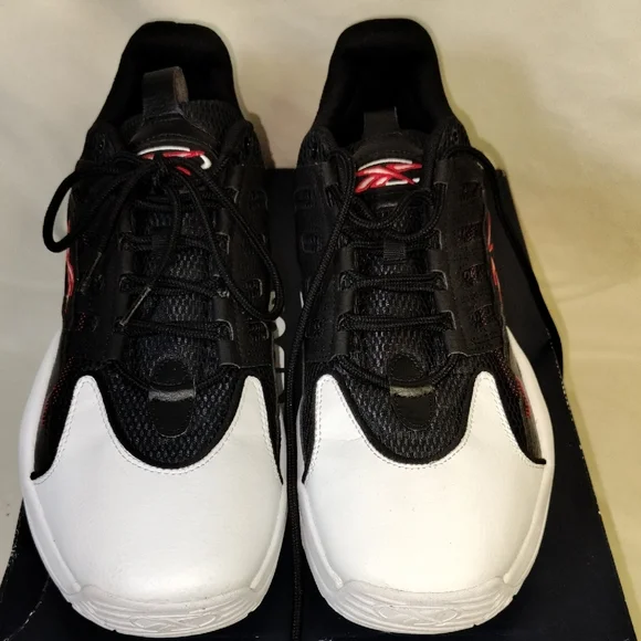 Reebok Men's Black, White, and Red Sneakers - Picture 4 of 4
